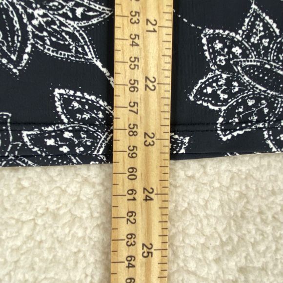 No Boundaries Hang Ten Rashguard Women's Black White Long Sleeve T-Shirt Size M - Picture 5 of 8